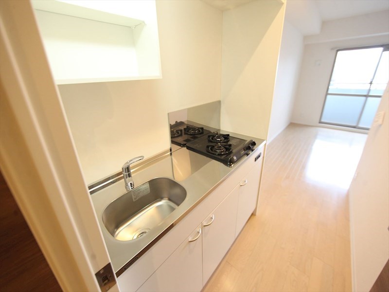 キッチン　システムキッチン（ガス2口コンロ付）