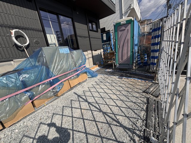 駐車場　建設中