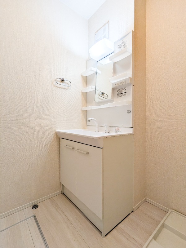 洗面設備　図面と現状に相違がある場合には現状を優先