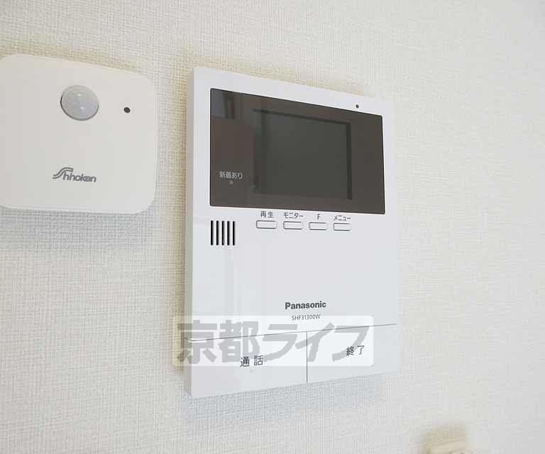 その他設備　モニター付きインターフォンです・