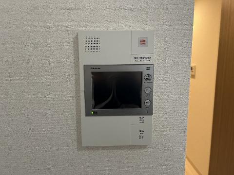 セキュリティ　カメラ付インターホン（イメージ）