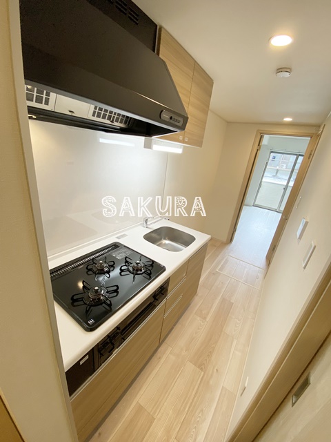 キッチン　広々使える快適な調理スペースです♪