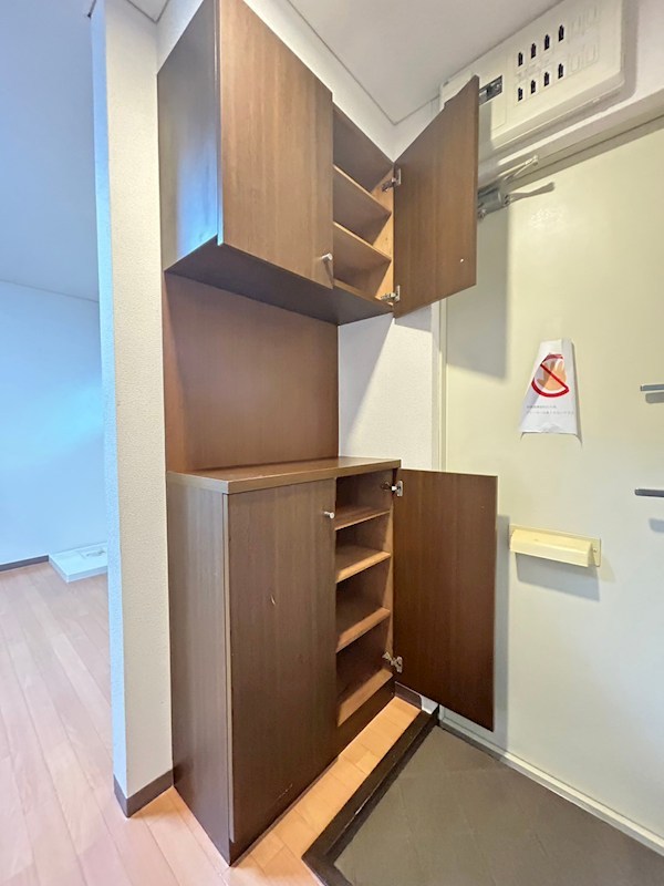 収納　お気に入り靴をスッキリ収納できるシューズボックス。