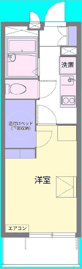 アベンタ楽音寺の間取り写真