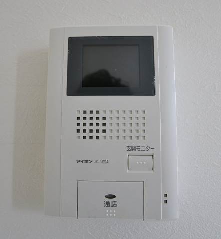 セキュリティ　モニタ付インターホンで安心