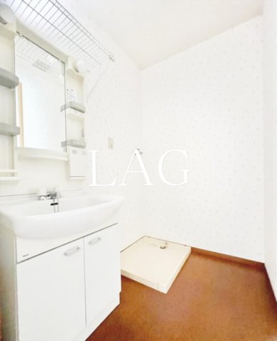 洗面設備　洗面台です。