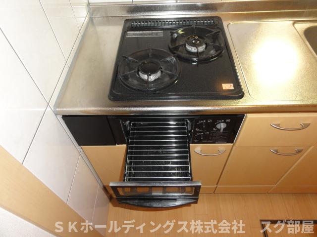 その他　魚焼きグリル付ガスコンロ