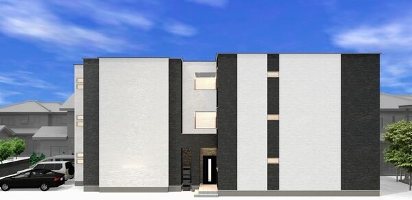建物外観　外観パース