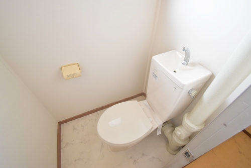 トイレ　同タイプ別室の写真です。