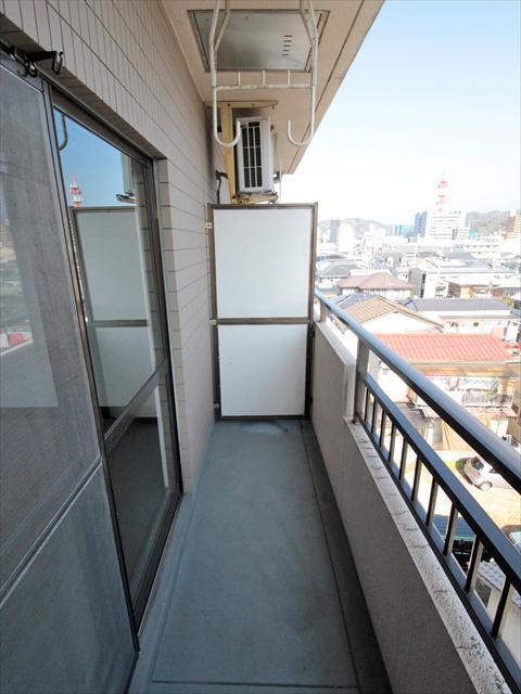 バルコニー　松山市山越　エンブレム山越　ベランダ
