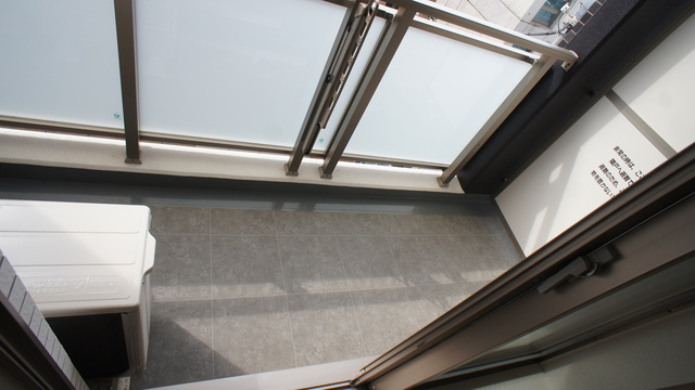 バルコニー　バルコニー付！お天気のいい日は洗濯物も気持ちよく干せますね！