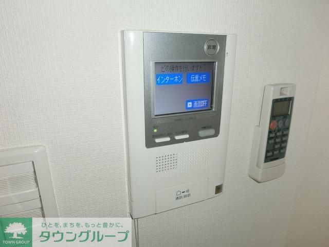 セキュリティ　☆カラーＴＶモニターフォンで外部者確認☆