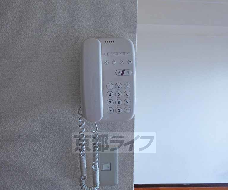 セキュリティ　来客安心です。