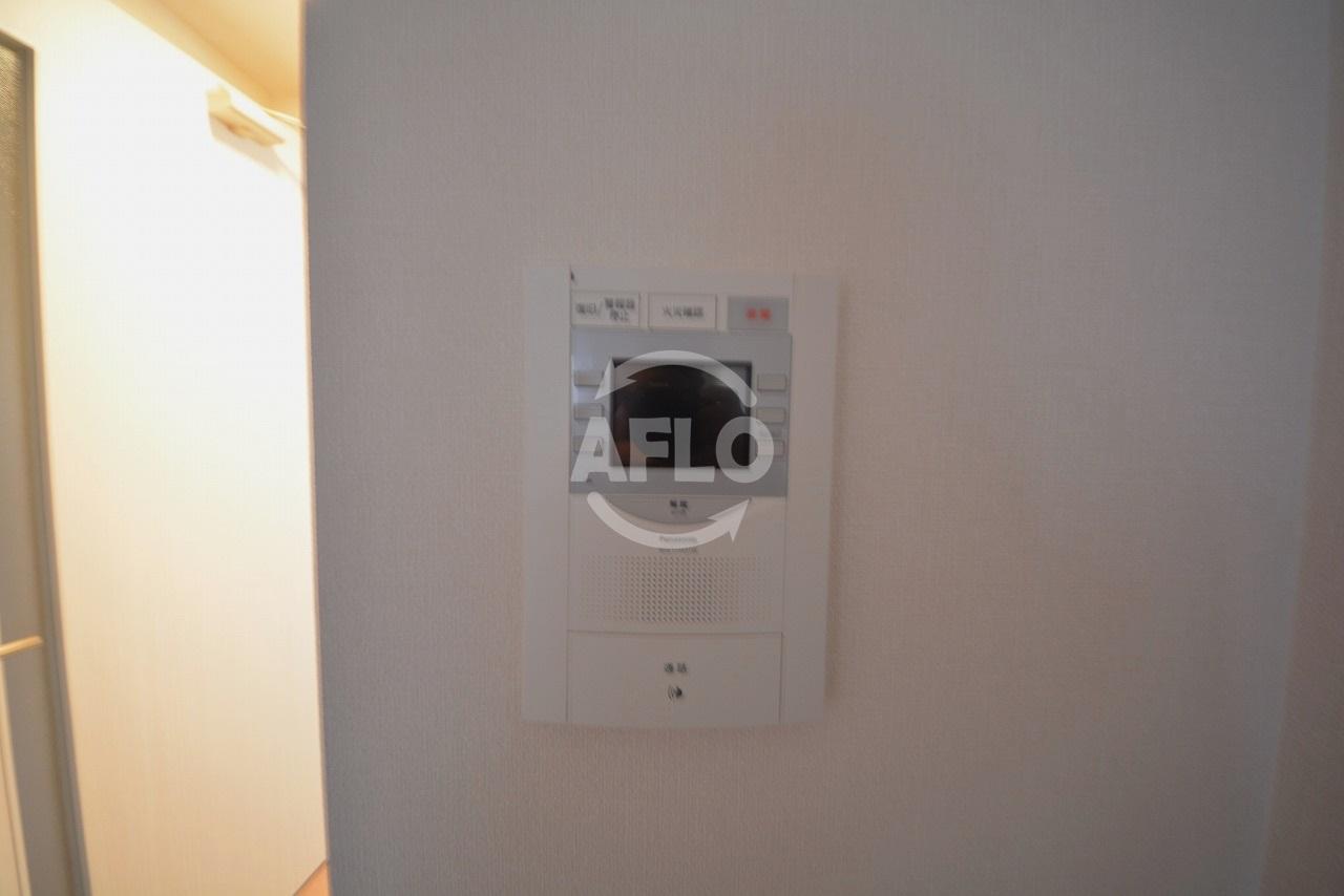 セキュリティ　プレサンス松屋町駅前デュオ　モニター付きインターフォン