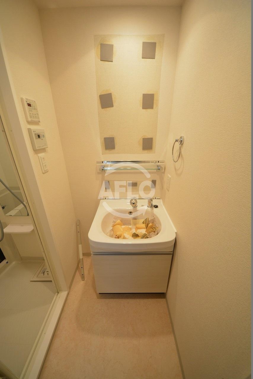 洗面設備　プレサンス松屋町駅前デュオ　独立洗面台