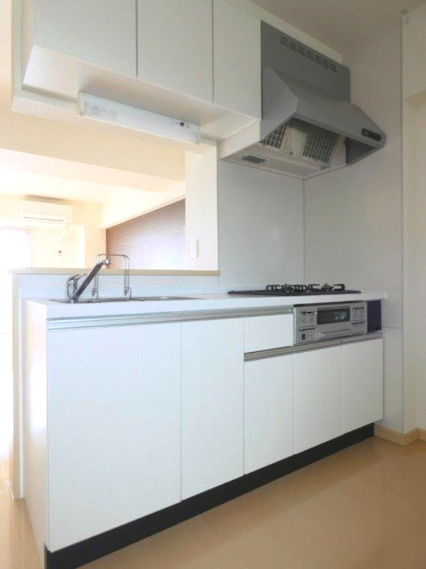 キッチン　図面と現状が相違がある場合には現状を優先