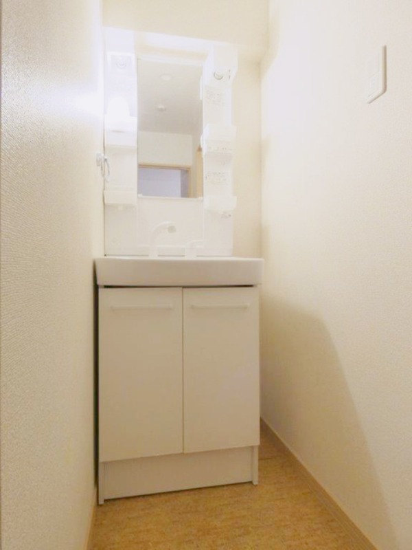 洗面設備　図面と現状が相違がある場合には現状を優先