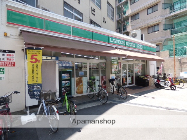 コンビニ　ローソンストア１００東淀川淡路店（コンビニ）まで649m