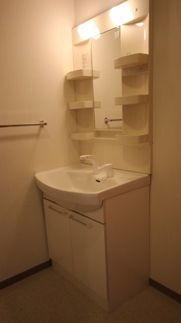 洗面設備　同物件別号室のものです。