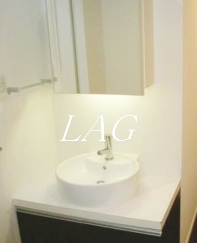 洗面設備　洗面台です。