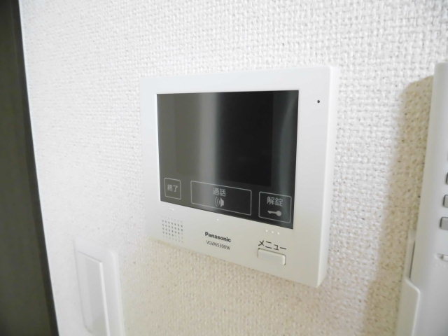 セキュリティ　モニターで確認出来て安心。