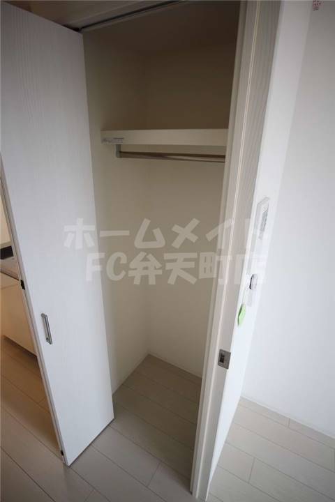 収納　収納のためのスペースです