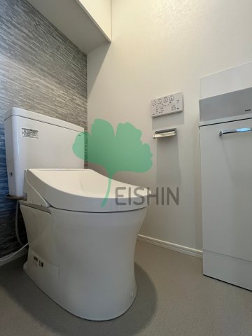 トイレ　清潔感のあるトイレです。