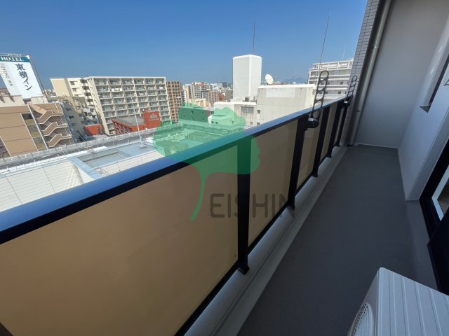 バルコニー　日当たりの良いバルコニーです！