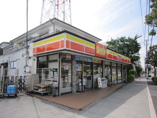コンビニ　デイリーヤマザキ市川新浜店（コンビニ）まで446m