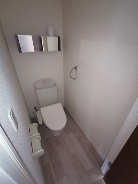 トイレ　実際のお部屋の写真です。
