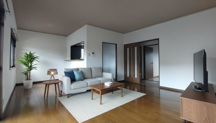 居室・リビング　※実際の家具家電は付いておりません