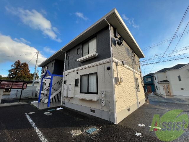 建物外観　仙台市若林区上飯田２丁目「サンルミエールＢ」