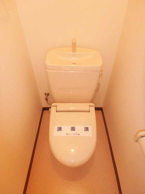 トイレ　暖房便座付き！（イメージ）