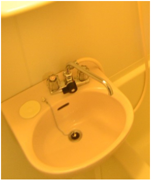 洗面設備　洗面所です