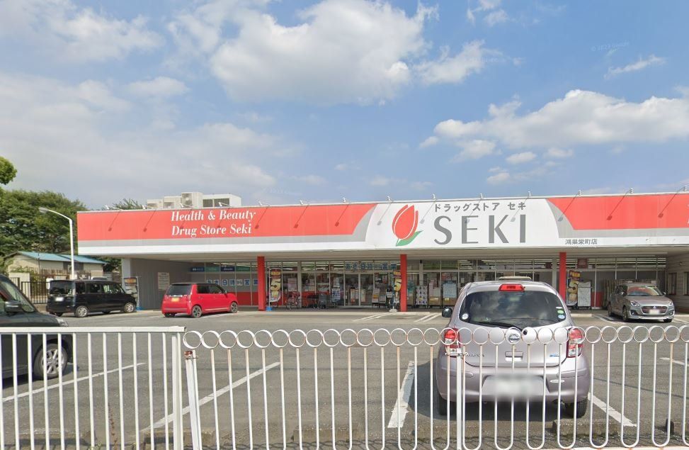 ドラックストア　ドラッグストアセキ鴻巣栄町店（ドラッグストア）まで170m