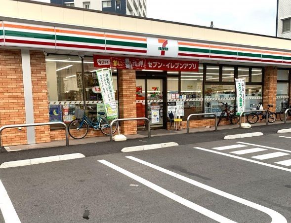 コンビニ　セブンイレブン川崎中原市ノ坪店（コンビニ）まで320m