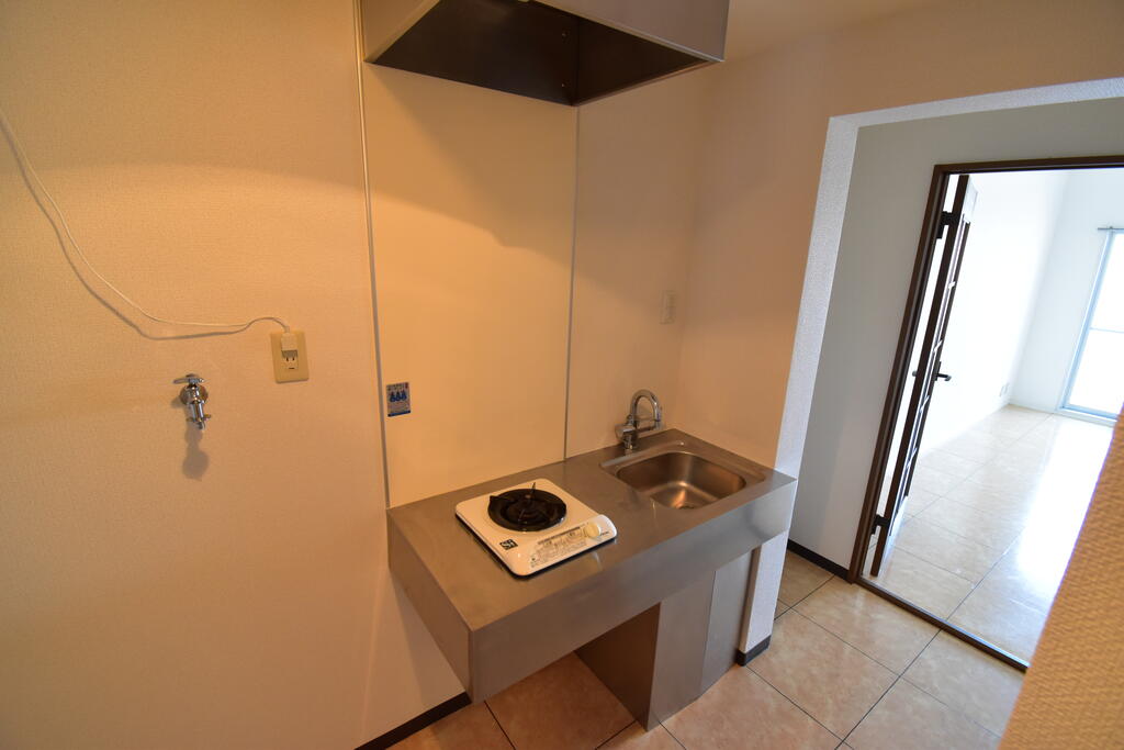 キッチン　コンロが設置できるキッチンです☆