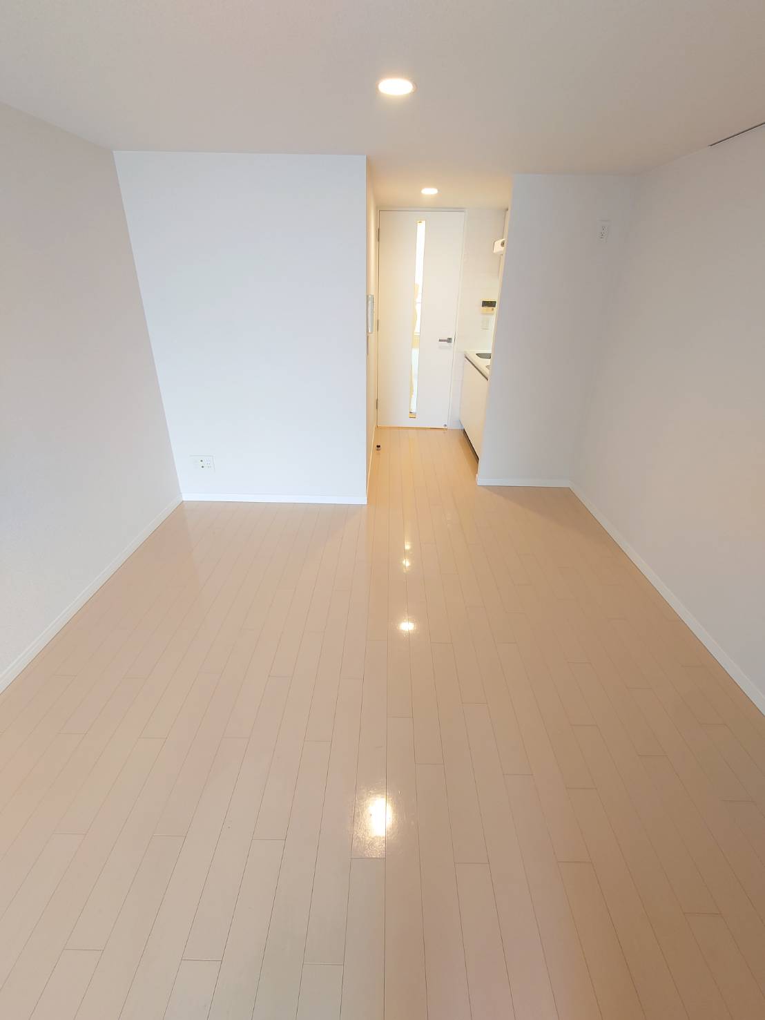 居室・リビング　開放的な間取りの1DKです