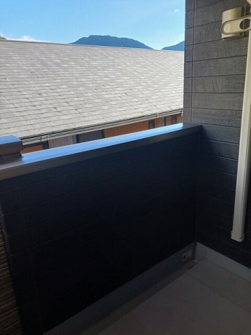 バルコニー　広々としたバルコニーです