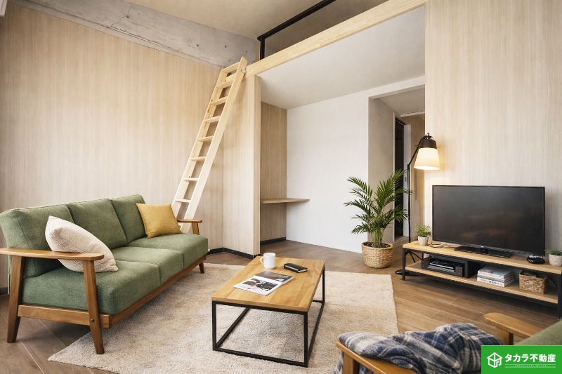 居室・リビング　写真は３１２号