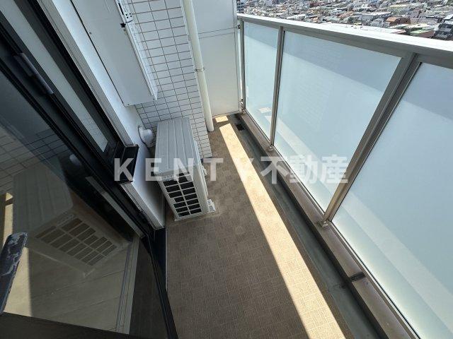 バルコニー　落ち着いた時間を過ごせるバルコニーです