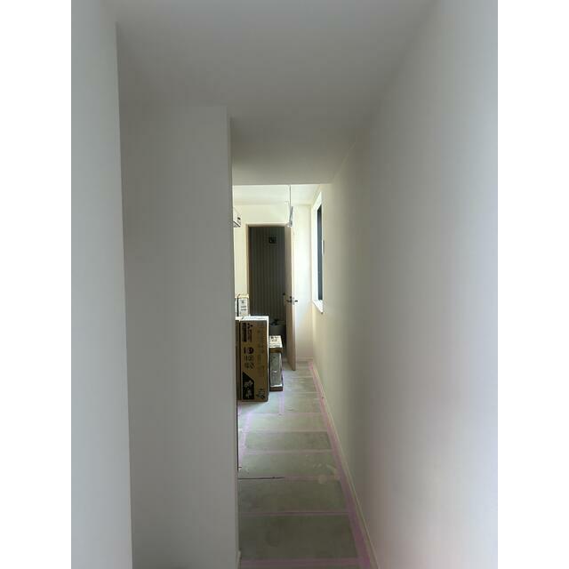 居室・リビング　建築中の参考写真