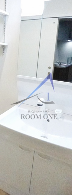 洗面設備　洗面台です。