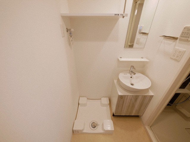 その他設備　洗濯機置き場です