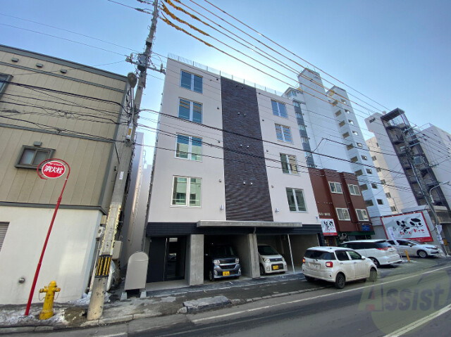 建物外観　札幌市中央区南６条西「Ｐｏｒｔｅ－ｂｏｎｈｅｕｒ