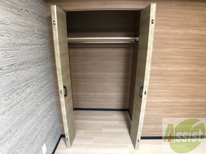収納　収納もバッチリあるのでお部屋が片付きますよ！