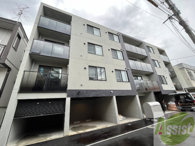 建物外観　札幌市中央区南９「ＡＭＢＩＴＩＯＮＮＡＫＡＪＩＭＡＰＡＲＫ」