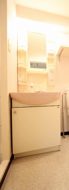 洗面設備　同物件別号室のものです。