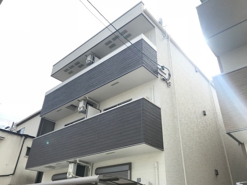 建物外観　フジパレス我孫子前III番館　外観