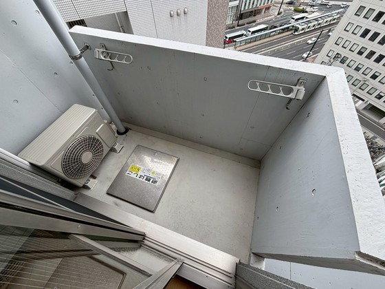 バルコニー　※別部屋の写真です